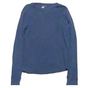 Medium sized Blue pull over sweater.